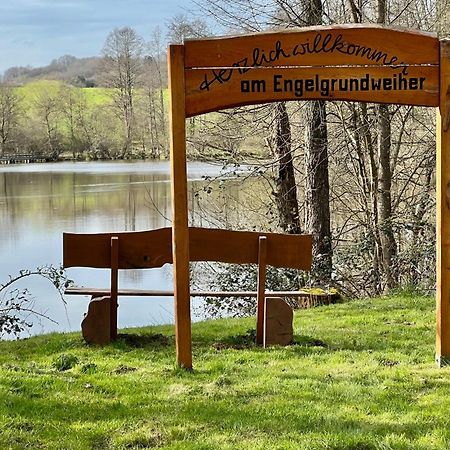 Fewo-Engelgrundweiher Schmelz 외부 사진